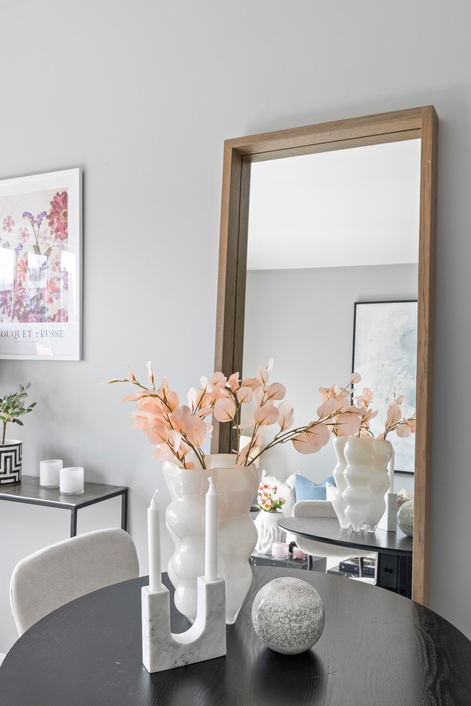 Detalj fra stuen Galleribilde