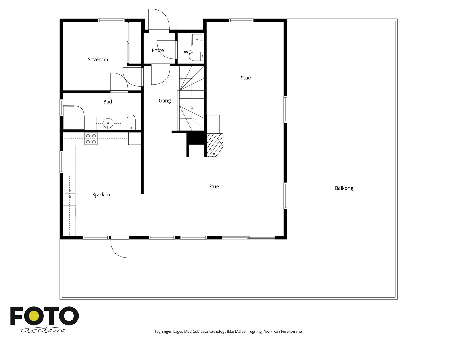 Plantegning 2 etasje Galleribilde