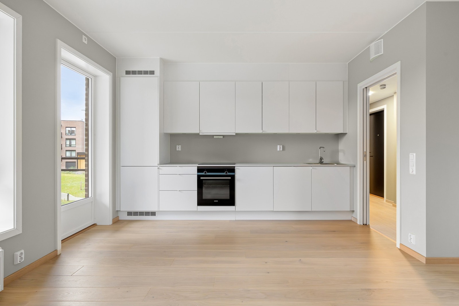 Integrerte hvitevarer fra kvalitetsleverandøren Siemens. Galleribilde