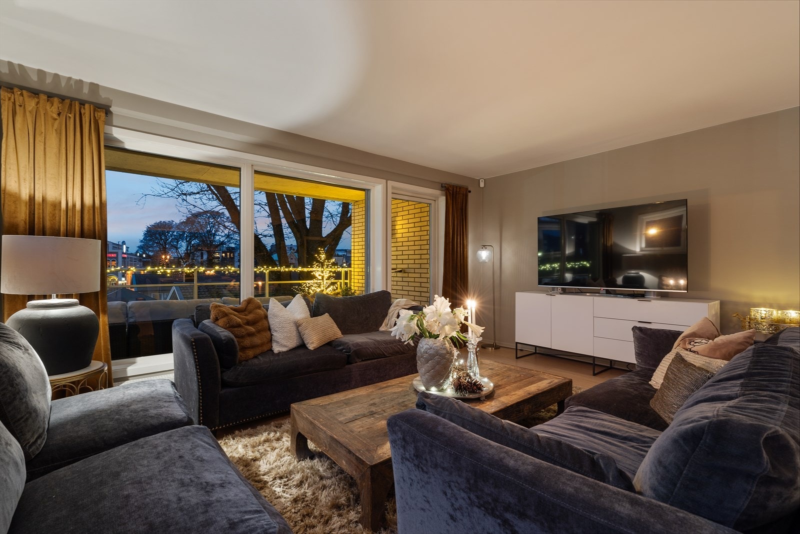 Kveldsstemning Galleribilde