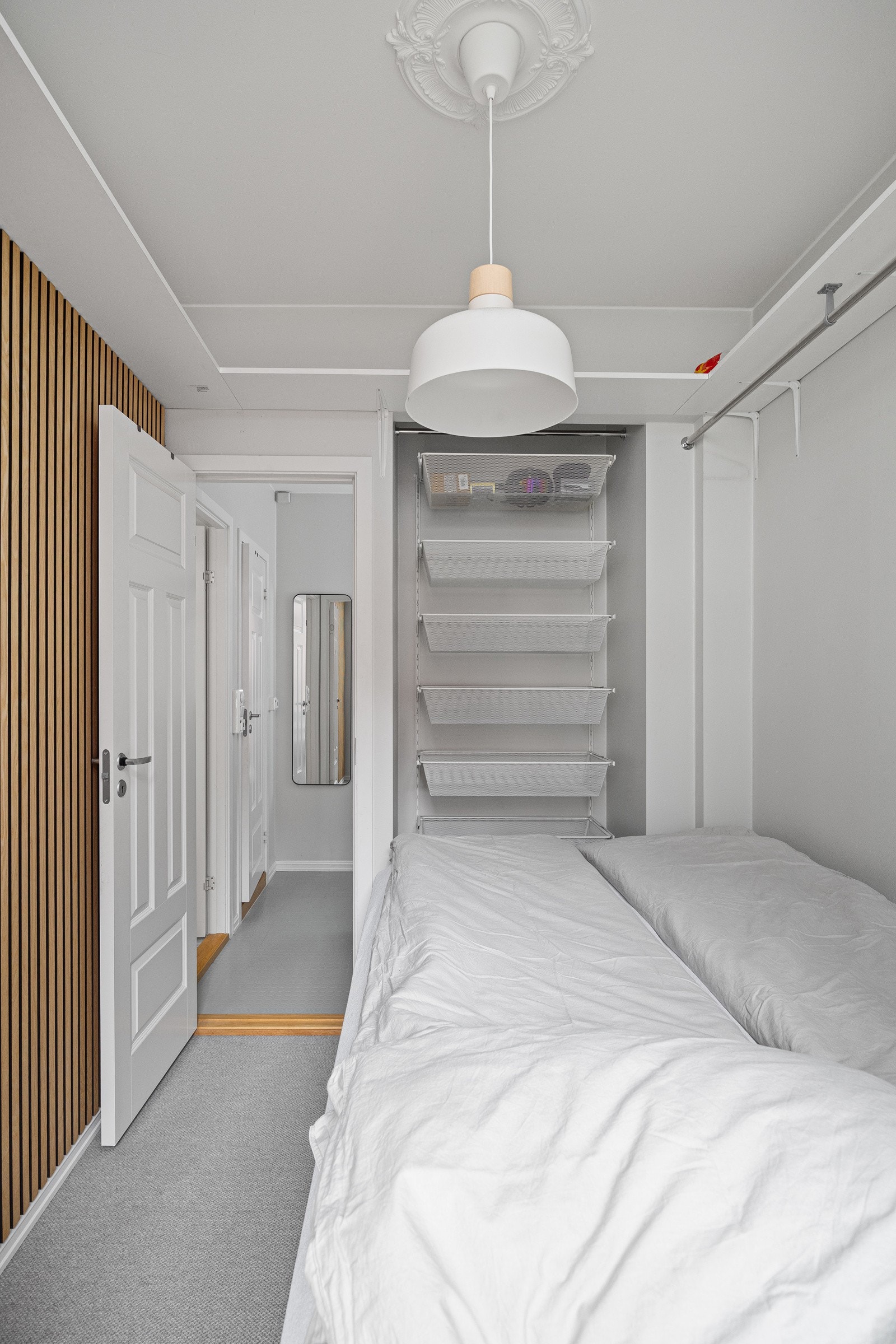 Med to soverom egner det ene seg ypperlig for gjesteværelse, barnerom eller hjemmekontor. Galleribilde