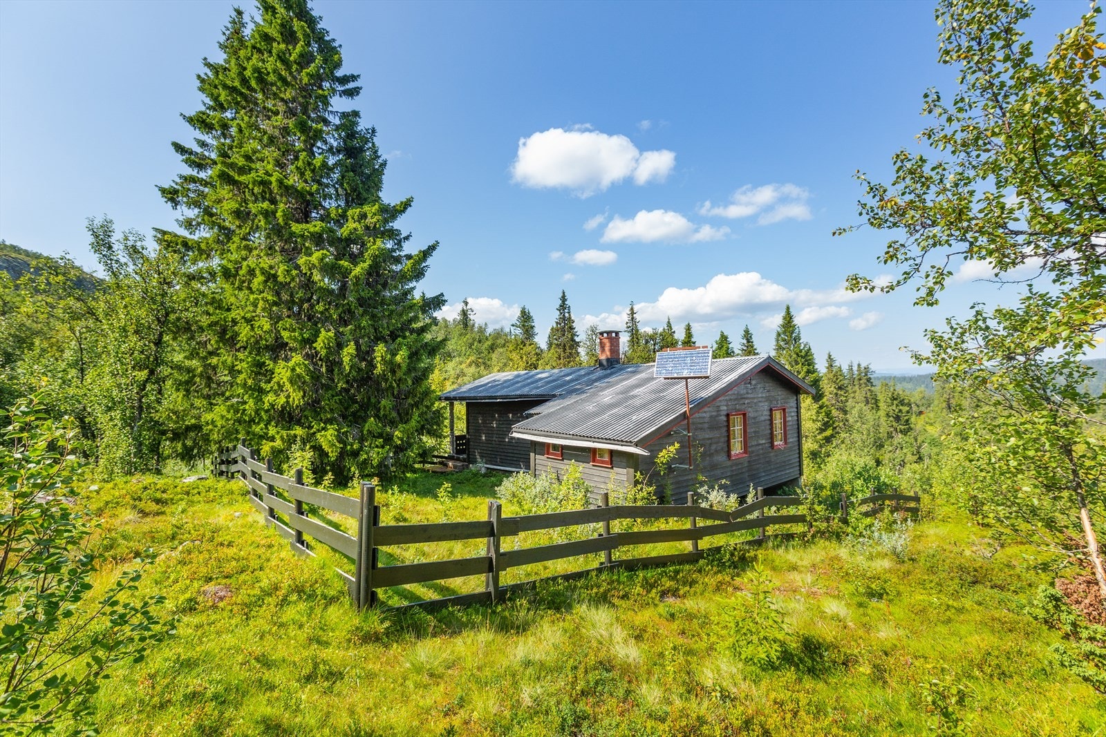 Velkommen til Oppsvingen 53 på Nordre Fjellstølen! Fotograf: Ingvild Sveen Joplassen. Galleribilde