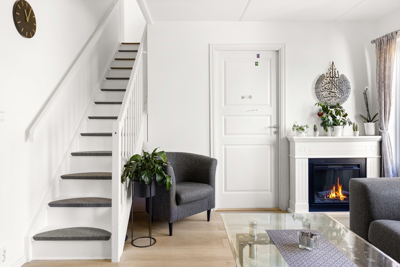 Trapp til loftsplan. Galleribilde