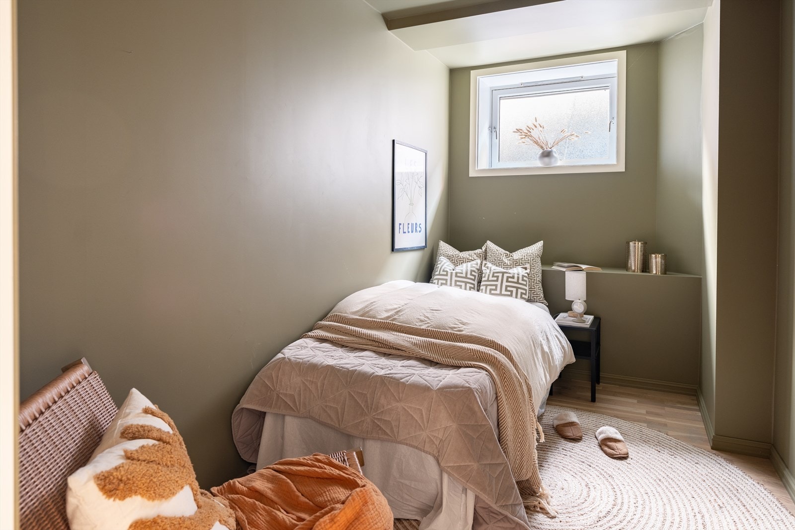 Bod på 7m² - Benyttet til gjesterom. Galleribilde