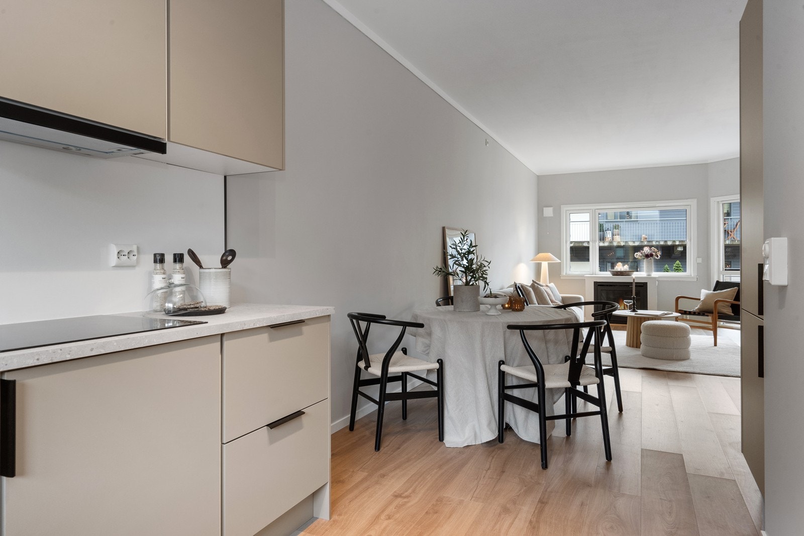 Leiligheten er gjennomgående og har en fin planløsning. Galleribilde