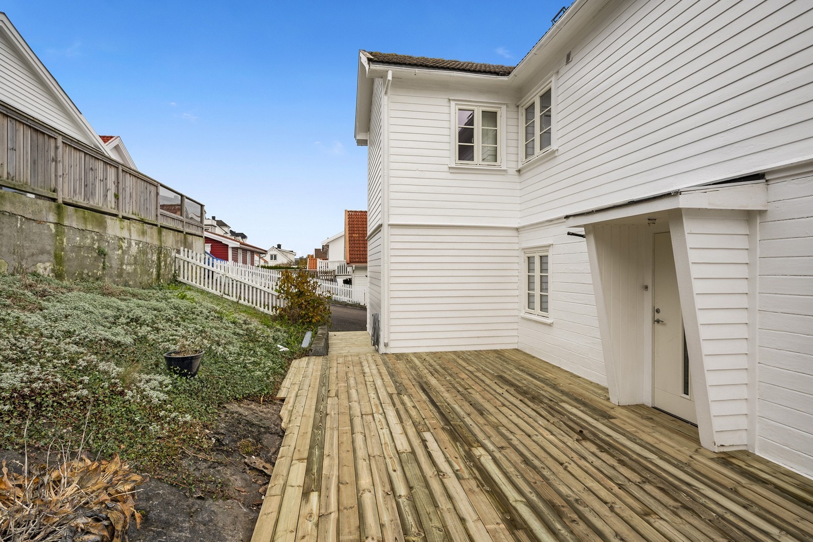 Del av terrasse Galleribilde