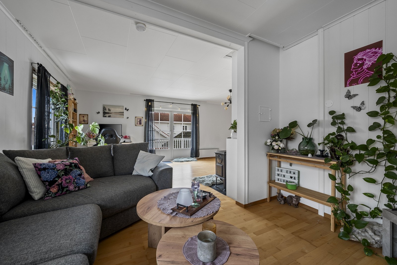 Del av stue Galleribilde