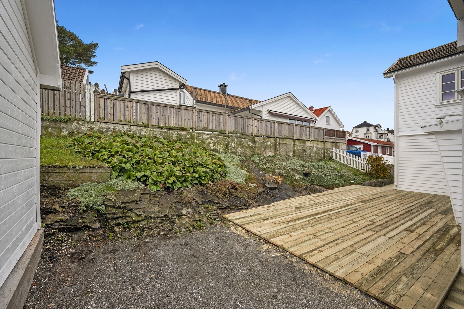 Del av terrasse Galleribilde