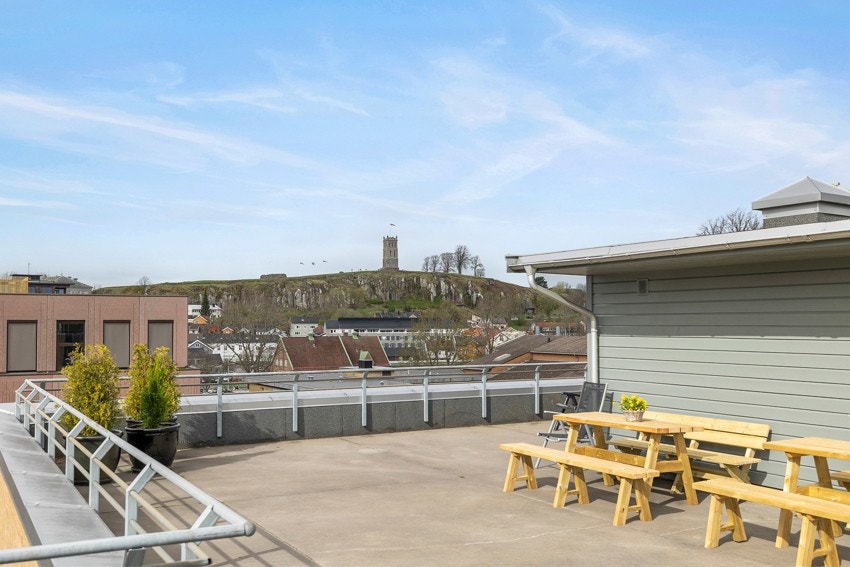 Felles takterrasse på Midtløkken II Galleribilde