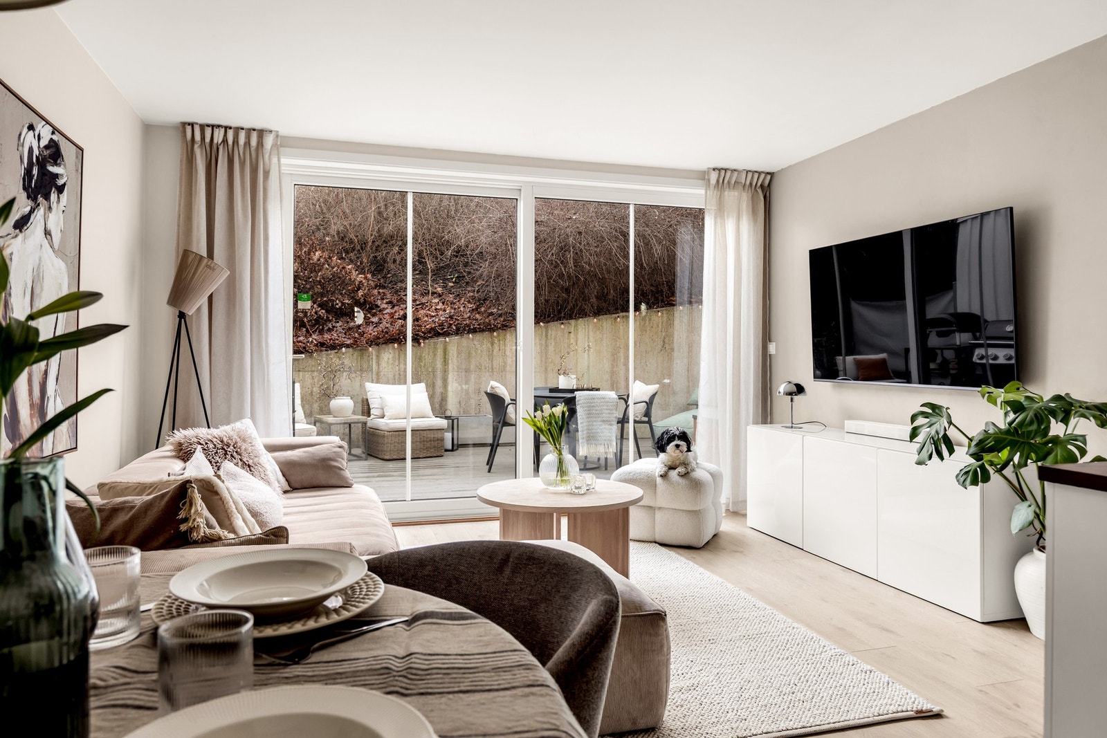 Det er gulvvarme i alle oppholdsrom Galleribilde