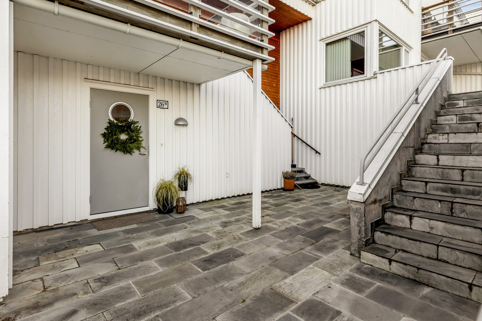 Privat inngangsparti Galleribilde