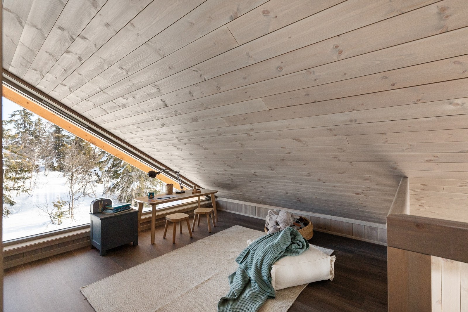 Det første rommet har flere bruksmuligheter Galleribilde