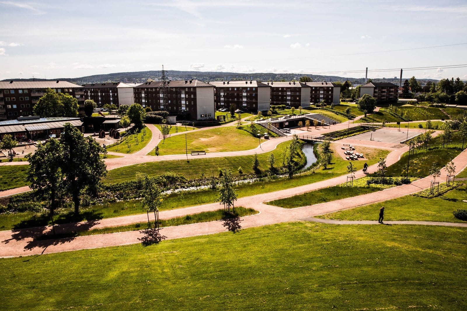Bjerke park i umiddelbar nærhet Galleribilde