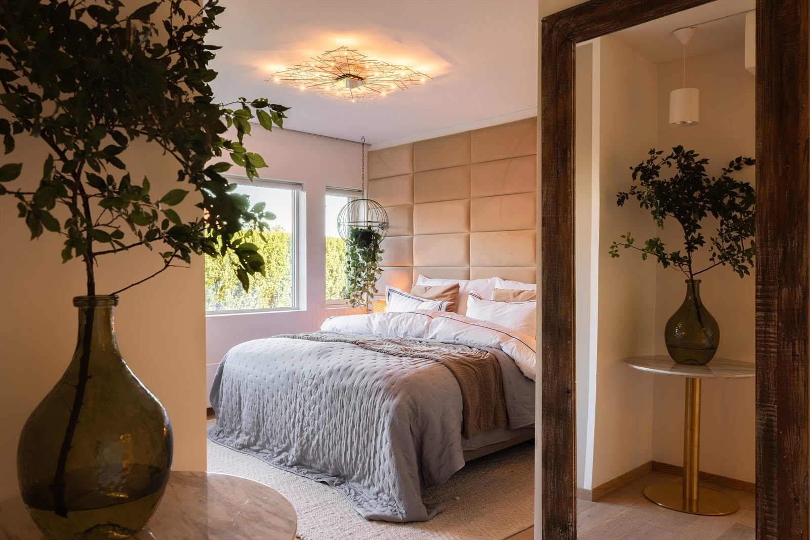 Boligen har4 gode soverom - 3 i underetasjen og ett i 2. etasje. Galleribilde