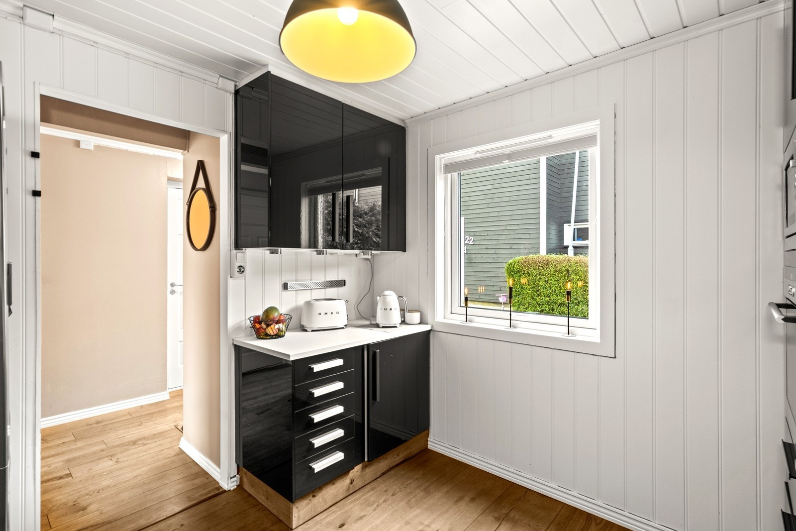 Varm og lun farge på gulv! Galleribilde