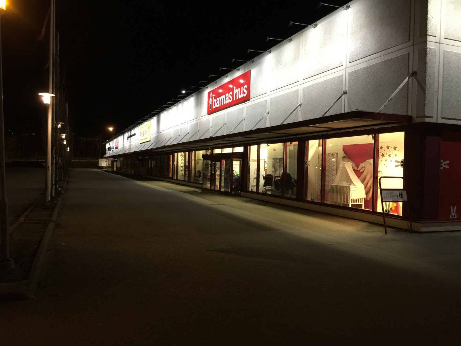 Godt profilert om kvelden Galleribilde