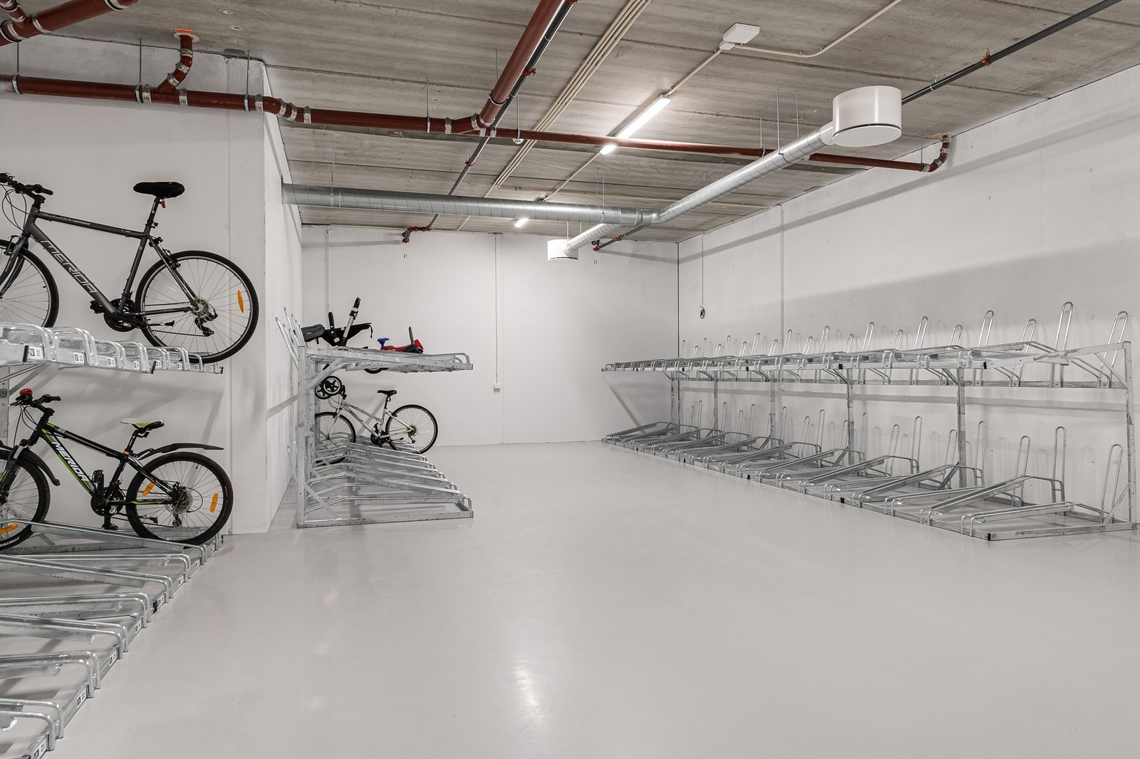 Felles sykkelrom Galleribilde