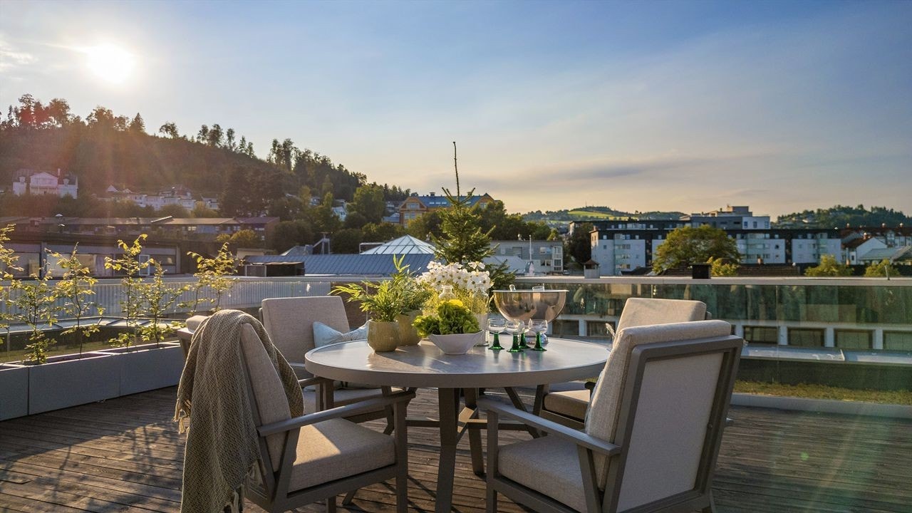 Steming på taket Galleribilde