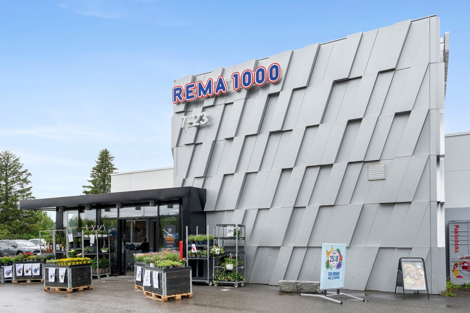 Matbutikken har gangavstand til boligen. Galleribilde