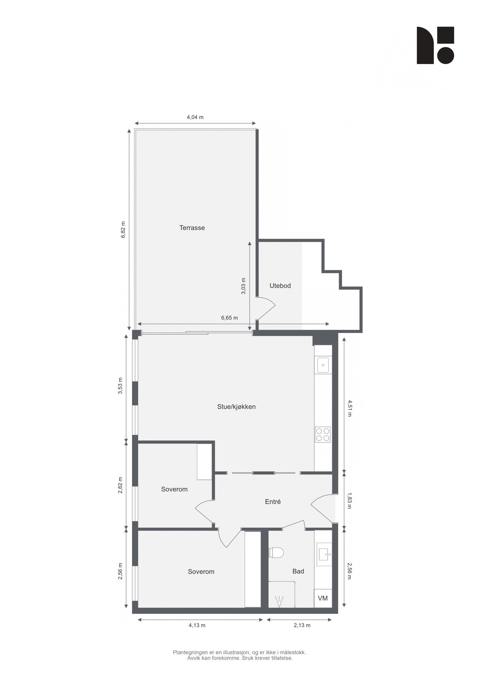 Plantegning. Galleribilde