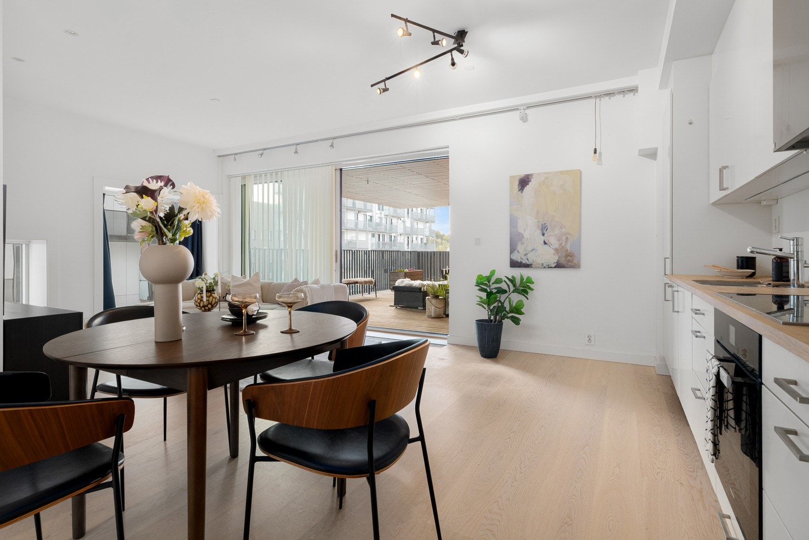 Leiligheten har god isolasjon mot både lyd og kulde. Galleribilde