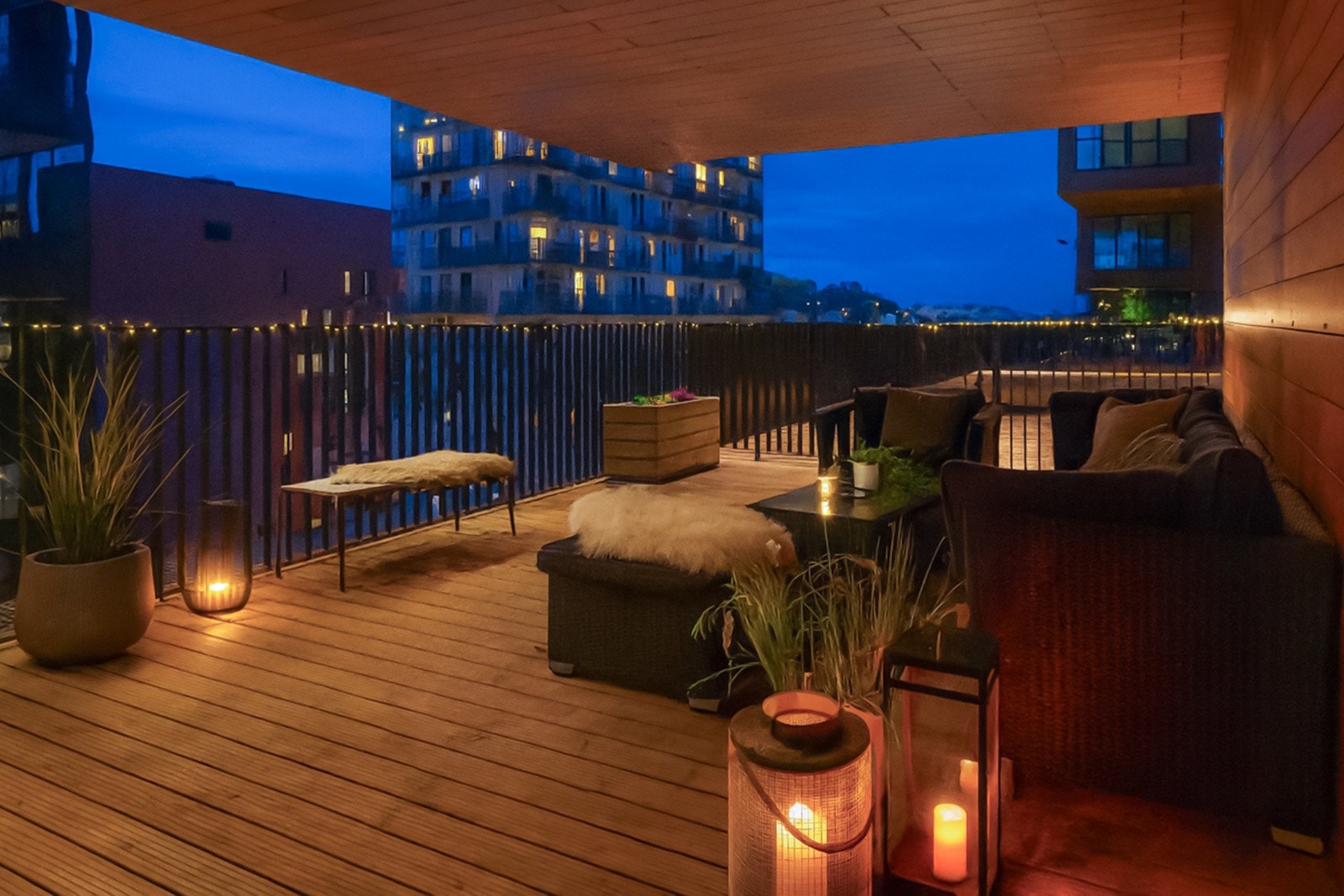 Kveldsbilde. Galleribilde