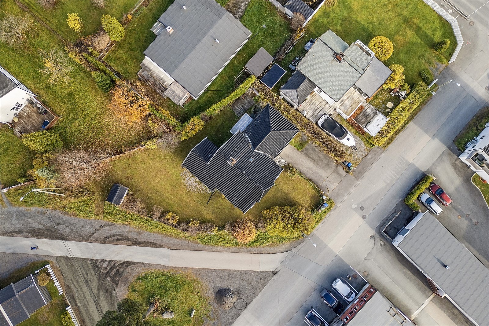 Tomtearealer. Galleribilde