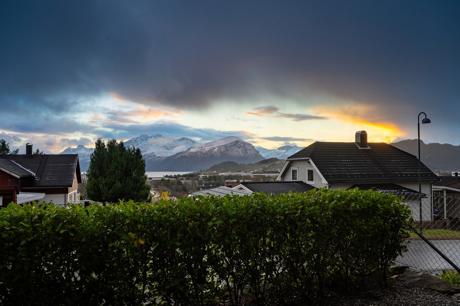 Denne utsikten gir alltid noe vakkert å hvile blikket på, uansett vær. Galleribilde