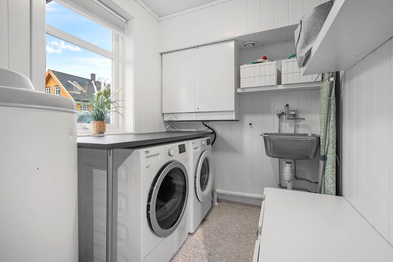 Praktisk vaskerom Galleribilde