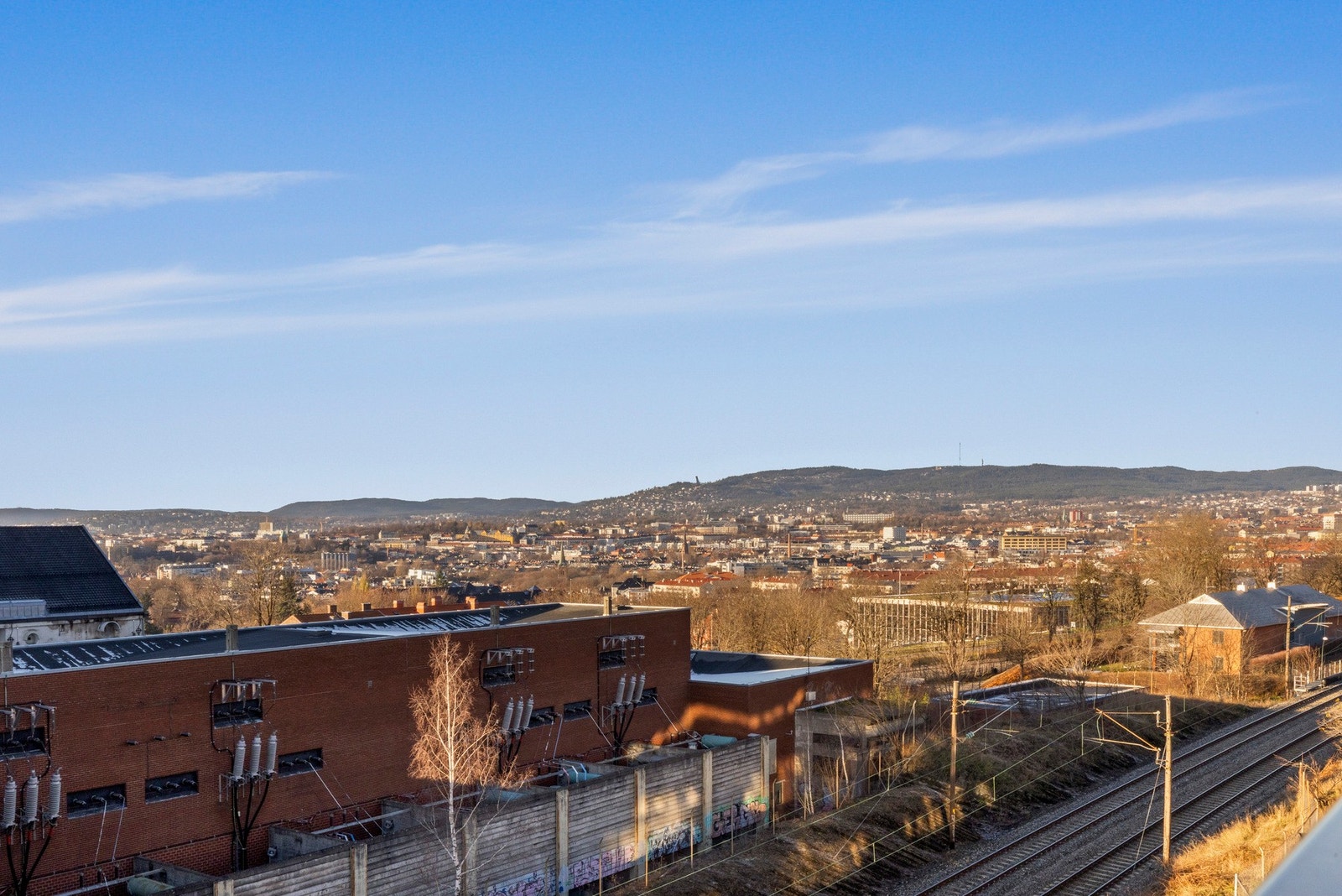 Herlig utsikt over Oslo. Galleribilde