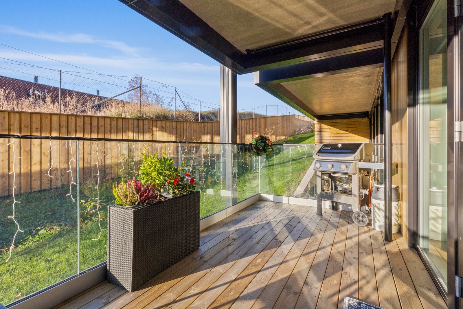 Herlig balkong på hele 14,4 kvm. Galleribilde