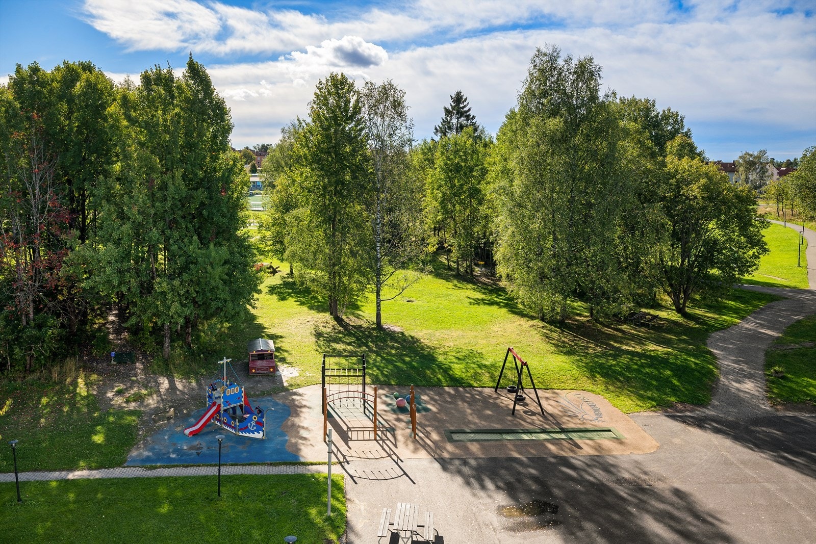 Området egner seg for folk i alle aldre. Galleribilde