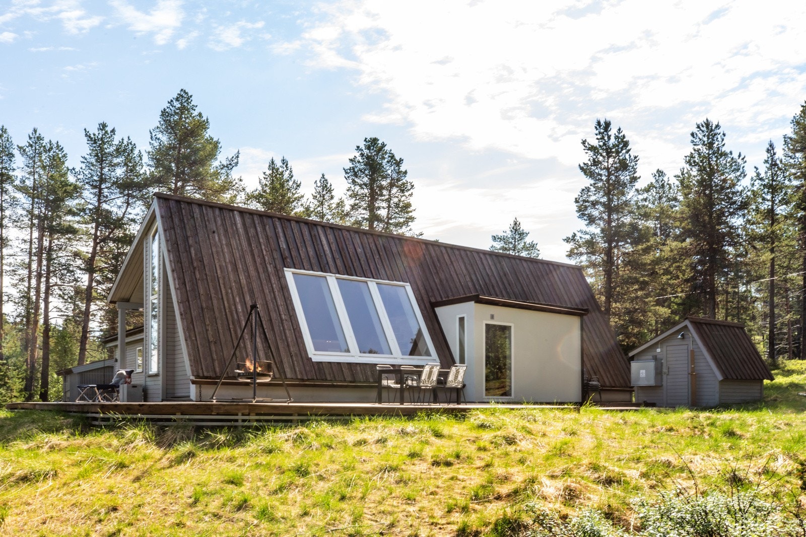 Stor, eiertomt med usjenert beliggenhet Galleribilde