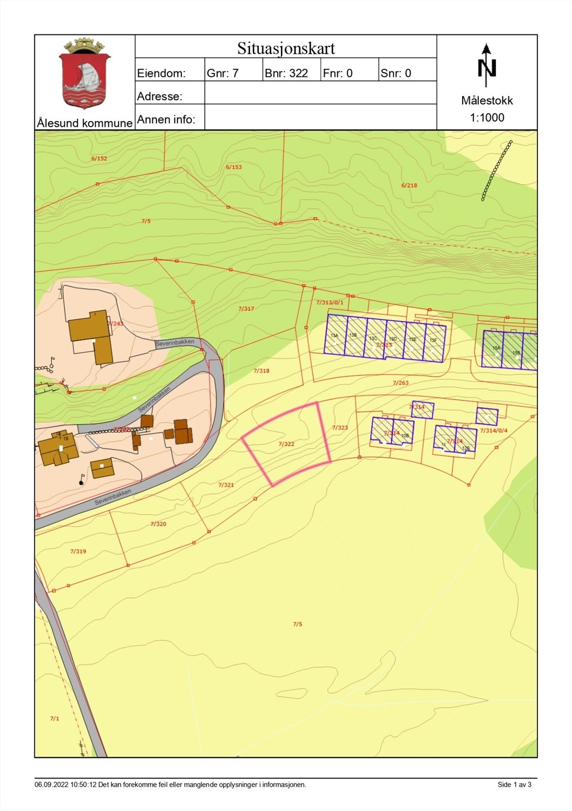 Situasjonskart Galleribilde