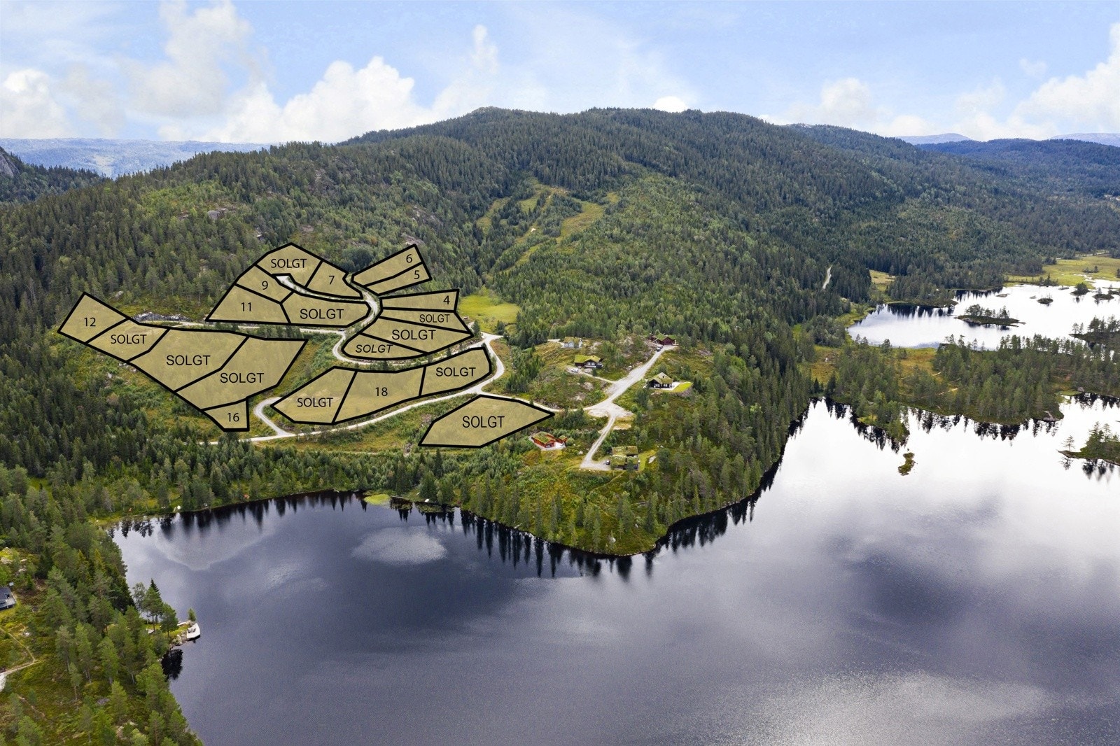 Illustrasjonsbilder er ikke måleriktige og er kun ment som illustrasjon, se reguleringskart for korrekt tomteangivelse Galleribilde