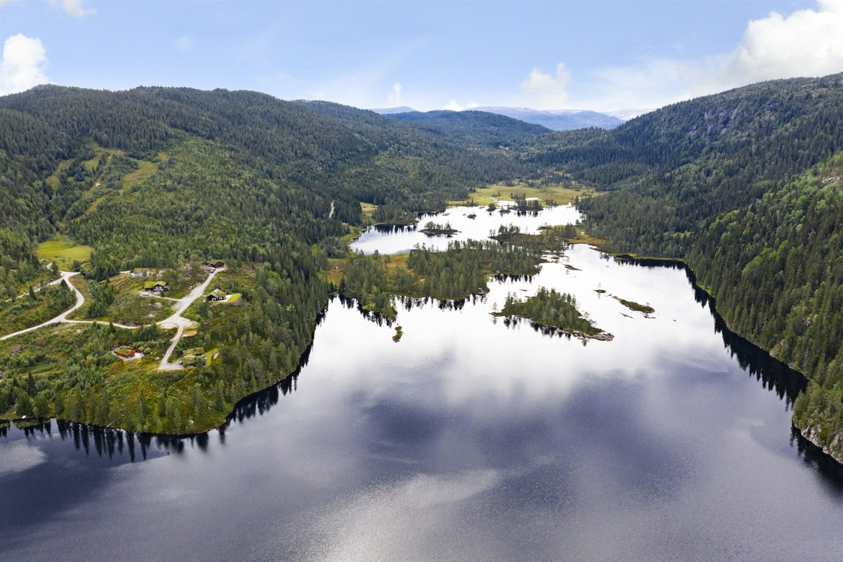 Flott turterreng i umiddelbar nærhet Galleribilde
