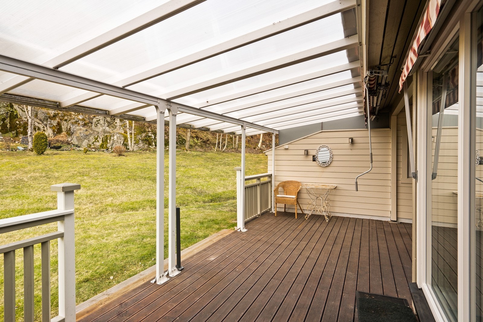 Terrasse på ca. 23 kvm. Galleribilde