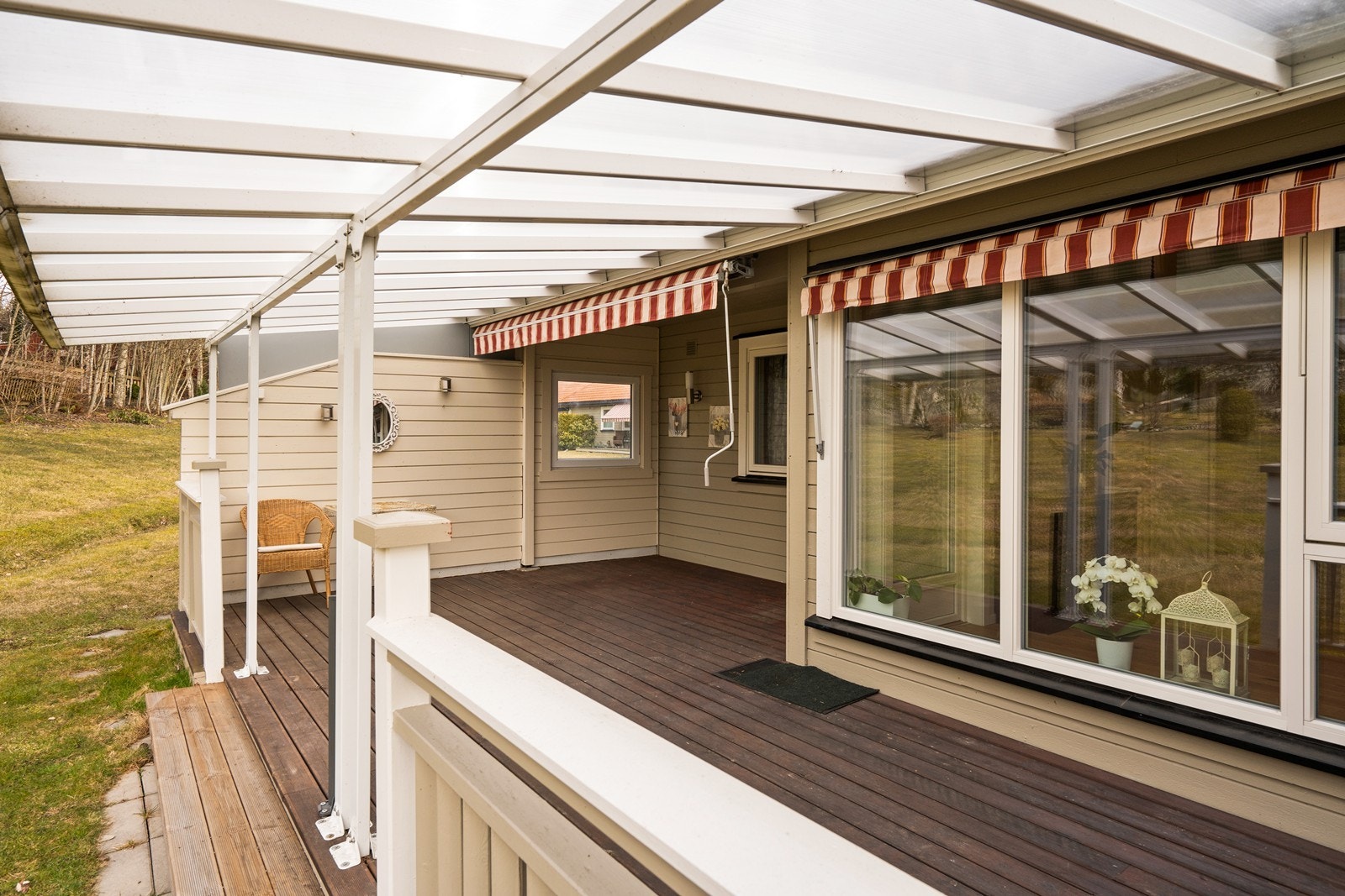 Her kan man nyte solrkie og flotte dager. Galleribilde