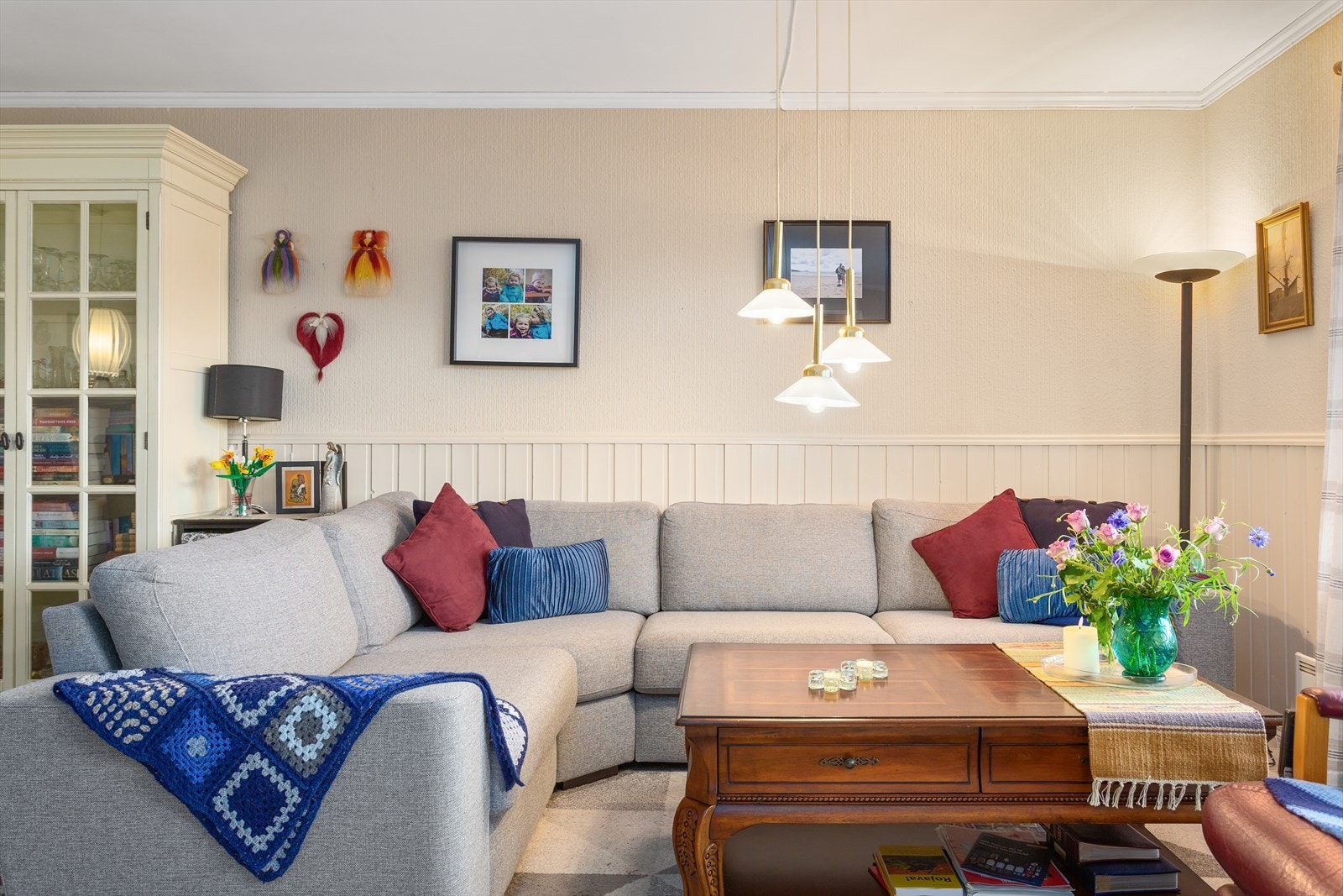 Romslig stue Galleribilde