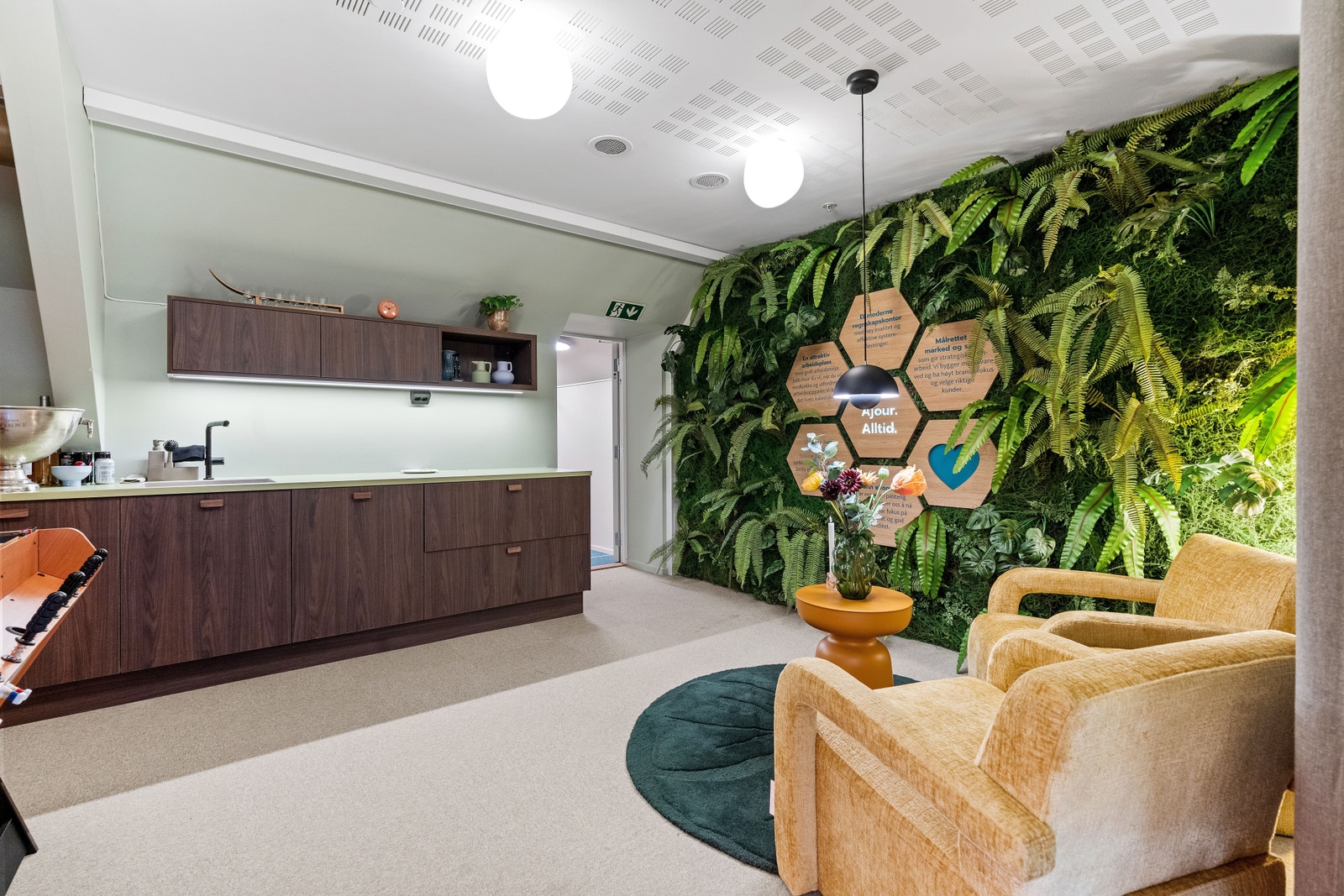 4 etasje: Fellesareal hos leietaker Galleribilde