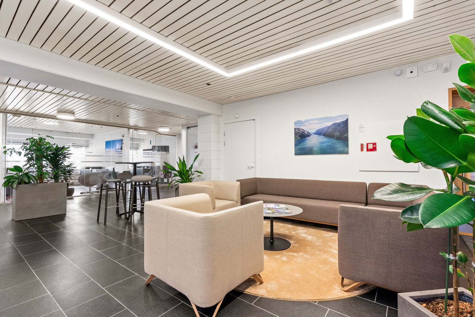 3 etasje: Fellesareal Galleribilde