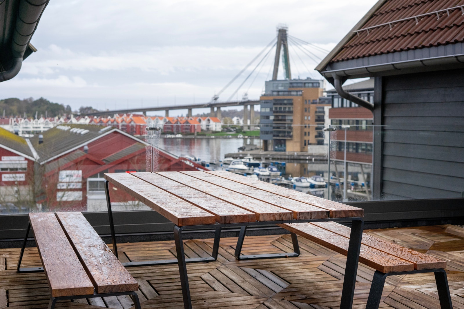4 etasje: Takterrasse med flott utsikt Galleribilde