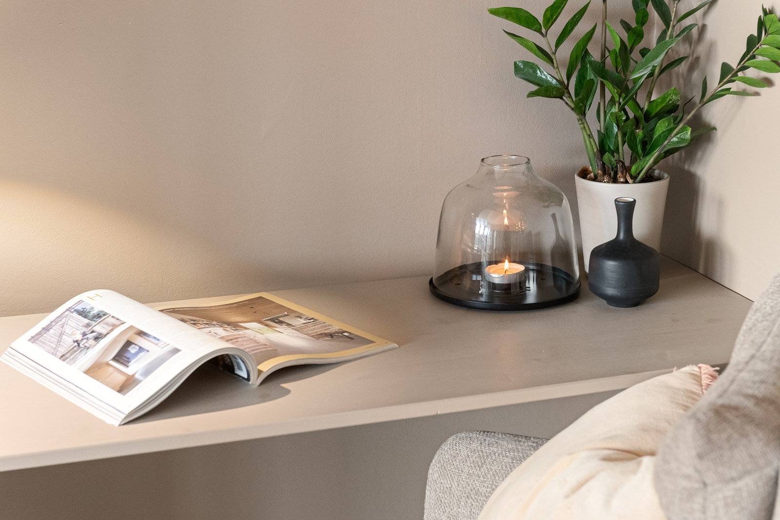 Kontor/skriveplass i stuen Galleribilde