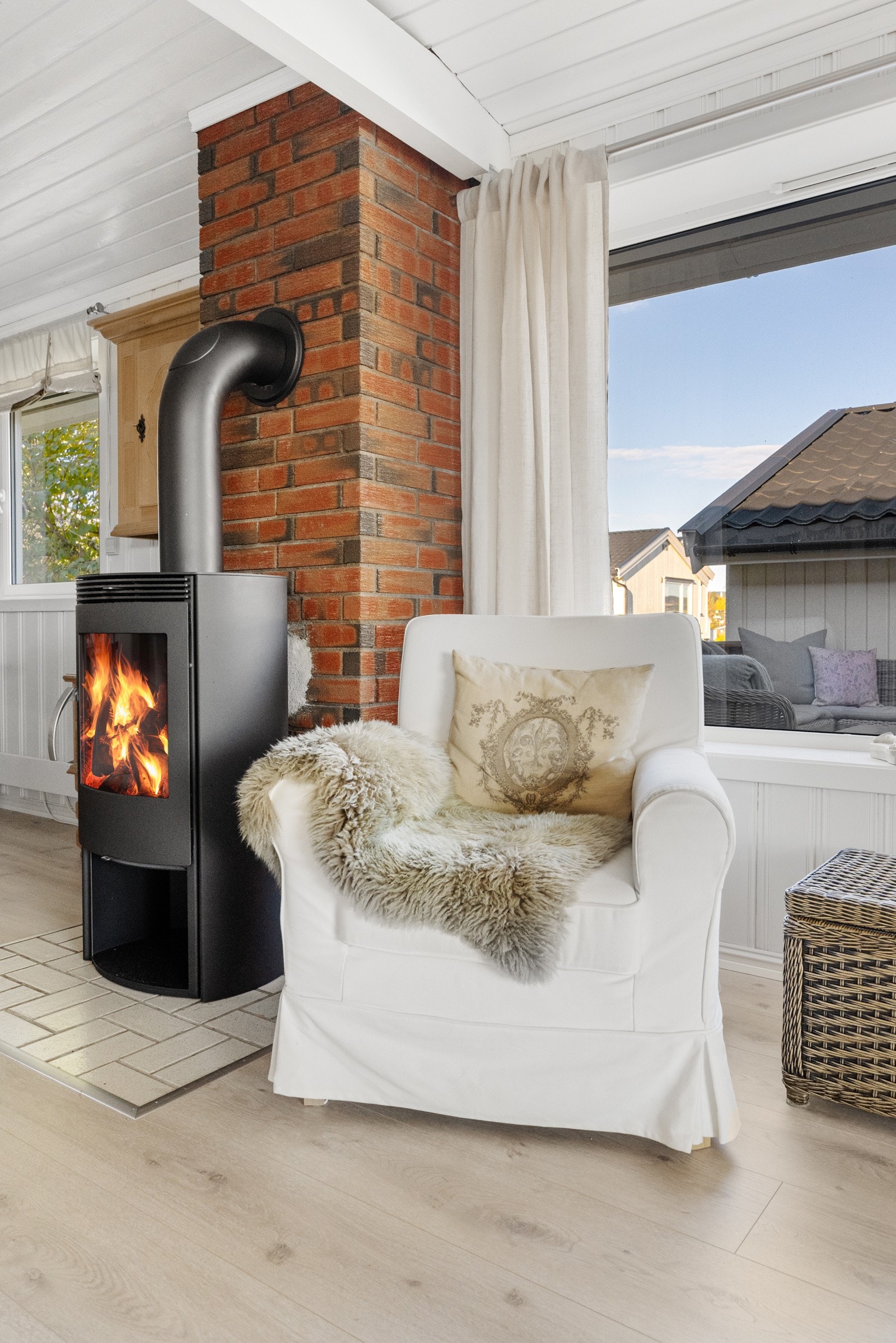 Dette sørger for et komfortabelt innemiljø året rundt. Galleribilde