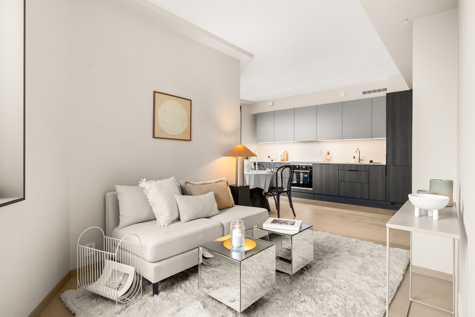 Åpen stue/kjøkkenløsning Galleribilde