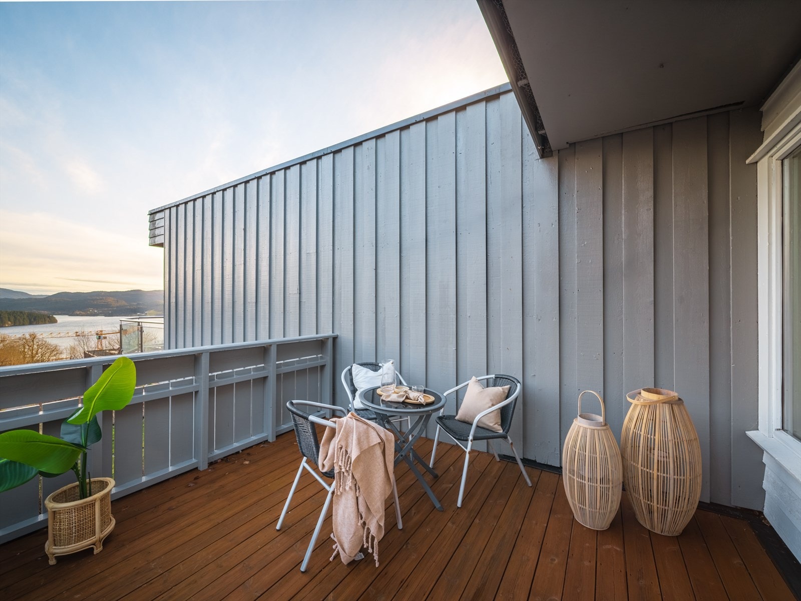 Her kan du sitte å nyte flotte sommerdager Galleribilde