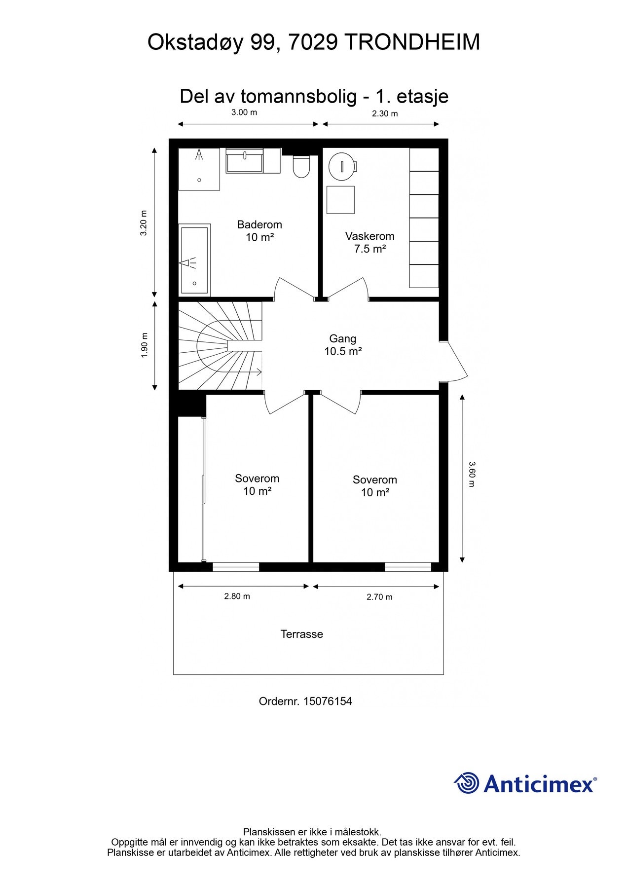 Planskisse. Galleribilde