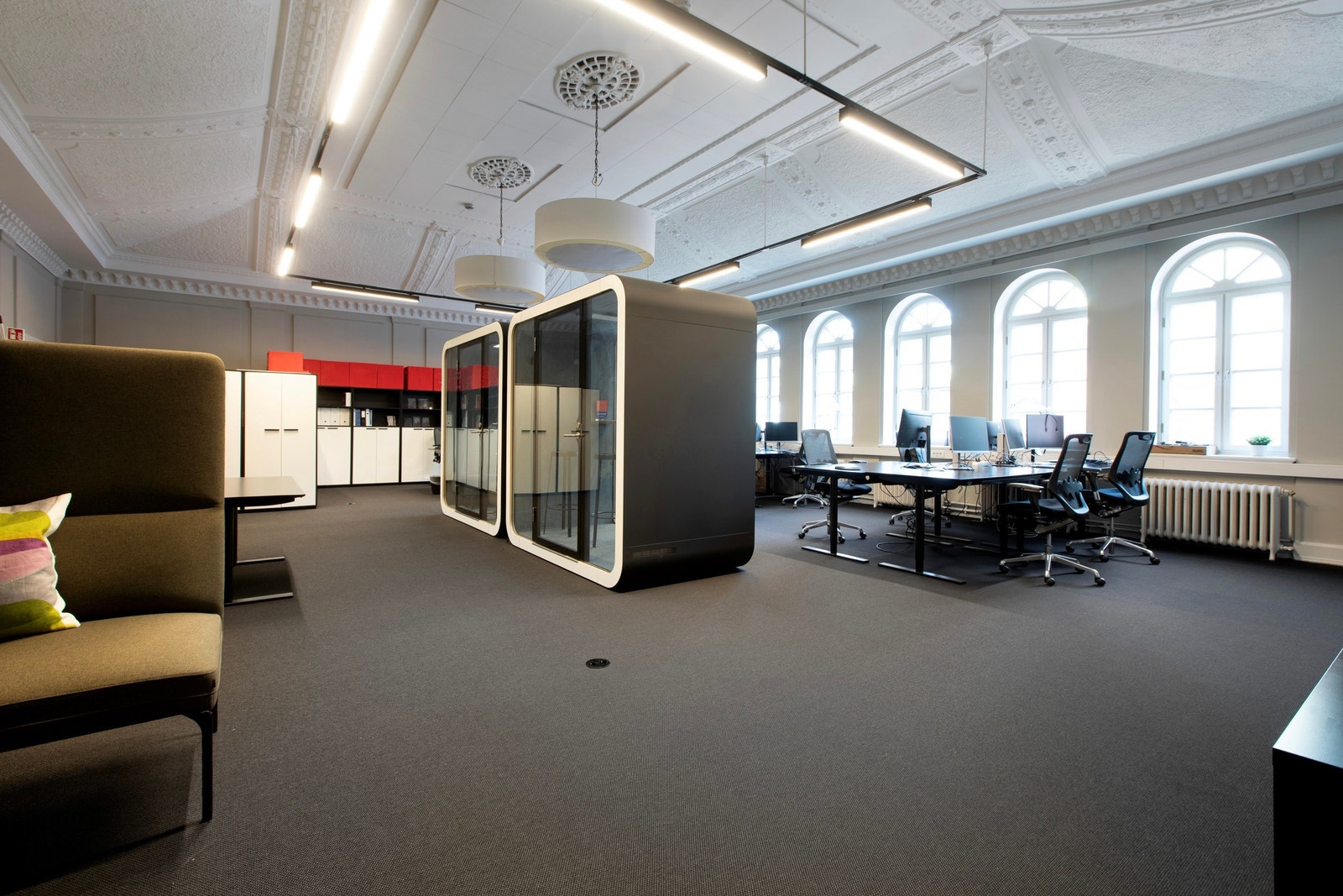 Kontorlandskap Galleribilde