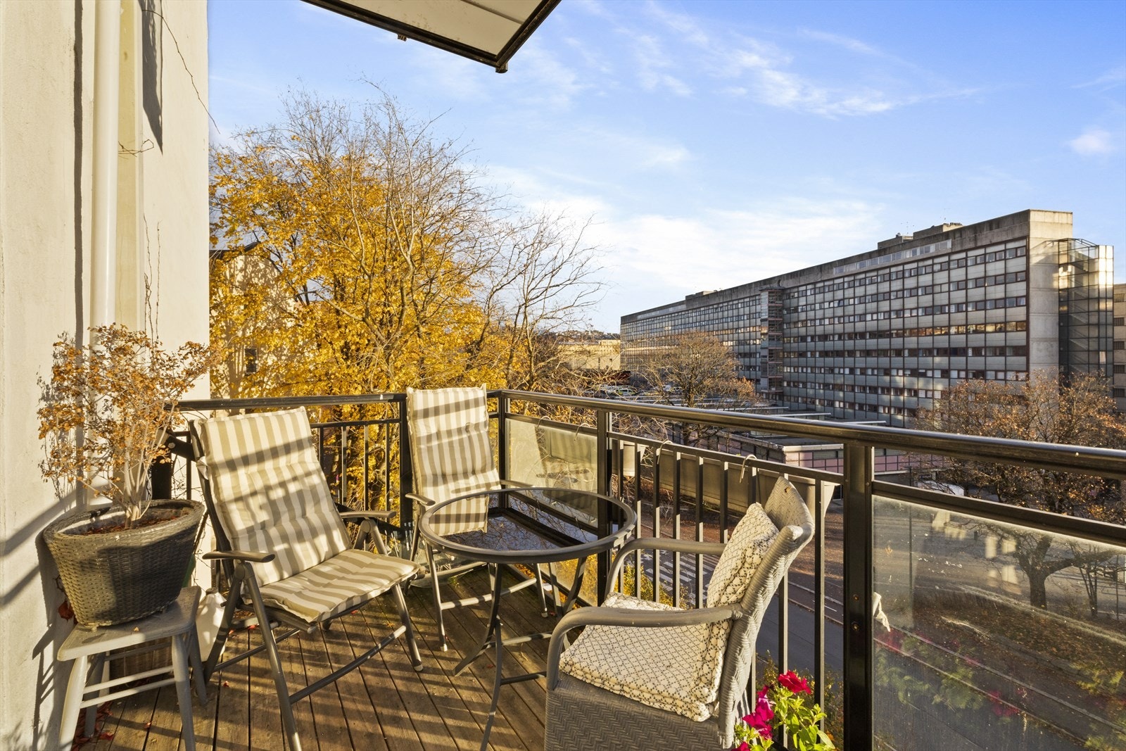 Balkongen var ny i 2004. Galleribilde