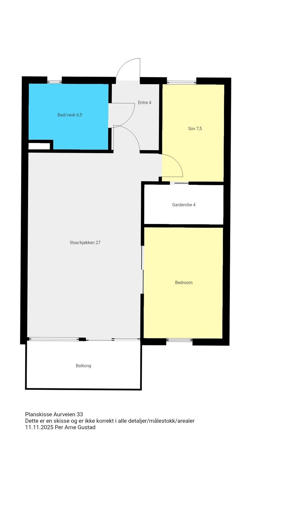 Planskisse Galleribilde